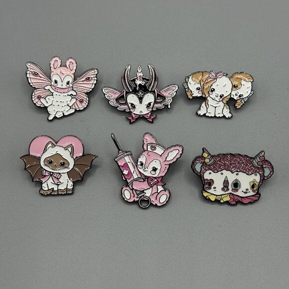 Vampire Valentine Strange Sweeties FULL SET OF 6 w/ CHASE New Open Box